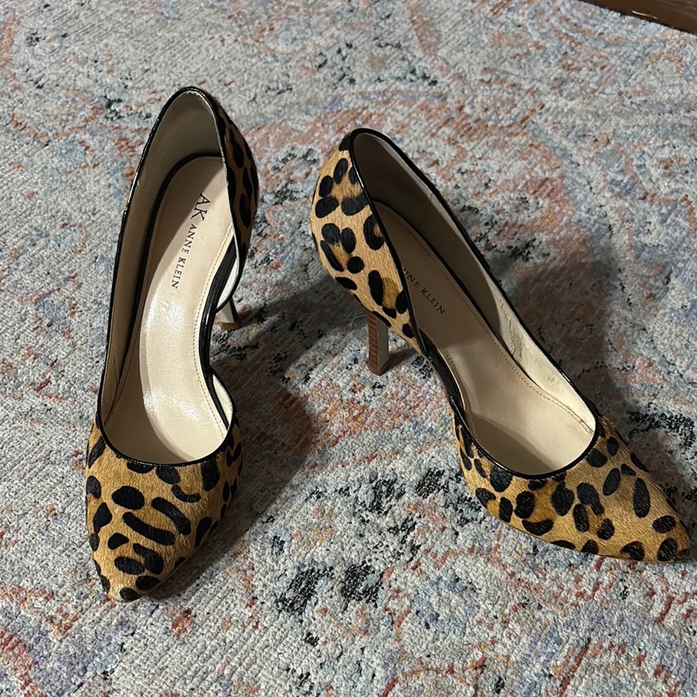 Anne Klein Leopard Print Women's Heels